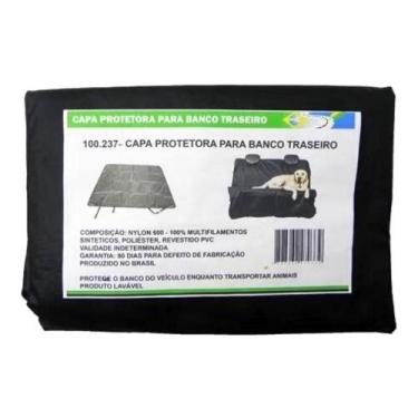 Imagem de Capa Protetora Banco Traseiro Com Dois Furos Passagem Cintos - Splody