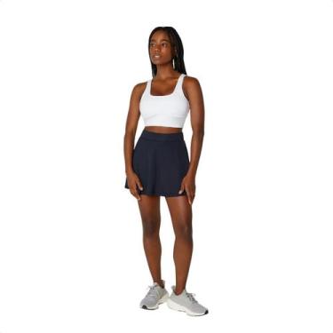 Imagem de Saia-Shorts Feminino Eterna Sobrebosta Alto Giro Preta, Preto, M