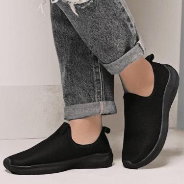 Imagem de Tenis Meia Barato Trabalho Olimp Solado Antiderrapante Macio e Leve Tr