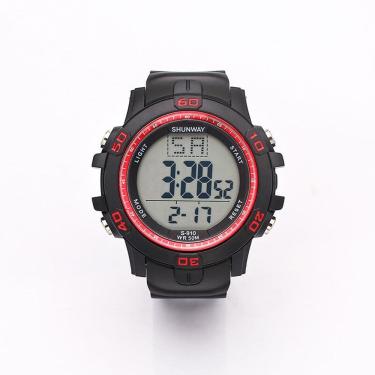 Imagem de Relógio Digital Masculino Esportivo WR50M - Tudo em Caixa