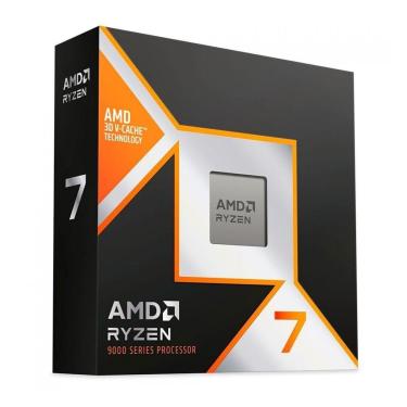 Imagem de Processador AMD Ryzen 7 9800X3D, Cache 8MB, 8 Núcleos, 16 Threads, AM5 - 100-100001084WOF-Unissex