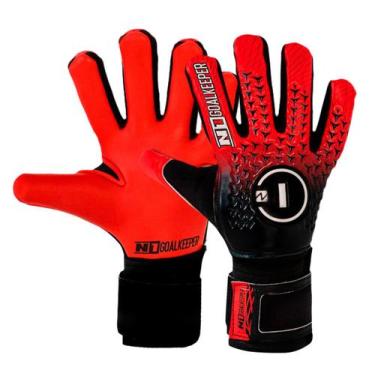 Imagem de Luva de Goleiro N1 Infantil - N1 Goalkeeper, 5, Vermelho