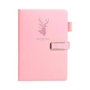 Imagem de Caderno Retro A5 De Couro Macio Com 160/360 Páginas Para Estudantes, E