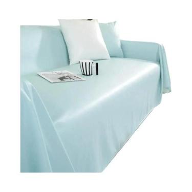 Imagem de Protetor De Sofá Impermeável Antiderrapante De Cor Sólida, Capa Univer