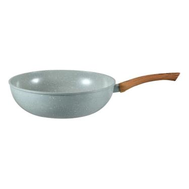 Imagem de Frigideira Funda Wok Ecoglide 28cm Antiaderente Marble Tuut