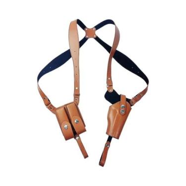 Imagem de Coldre Tático Ajustável Para Pistola Com Bolsas Ocultas Para Dois Carr