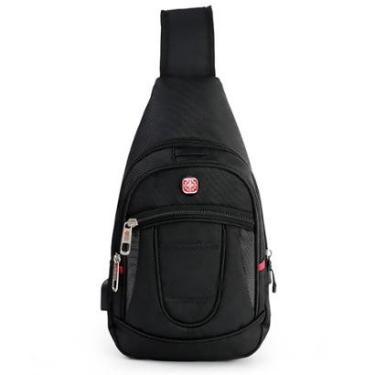 Imagem de Shoulder Bag CrossWave Transversal Saída USB Anti Furto Masculina-Masculino