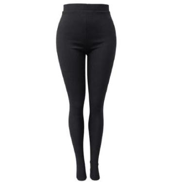 Imagem de Calça Legging Montaria Malha Feminina Lunender 00697 Preta-Feminino