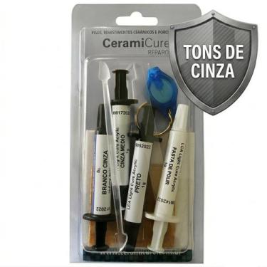 Imagem de Reparo Piso Porcelanato Ceramicure - Tons Cinza