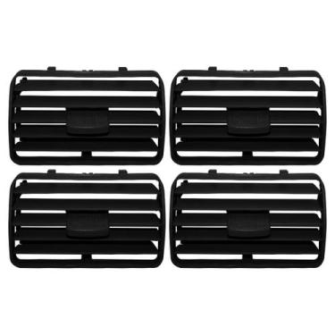 Imagem de KIT 4 DIFUSORES DE AR GOL/PARATI/SAVEIRO G3 99 a 05 PRETO - Mercúrio