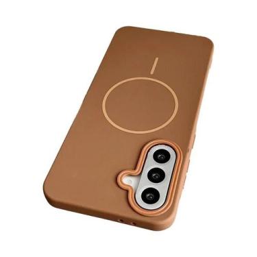 Imagem de Capa Magnética De Silicone Fosco Para Samsung S25 S24 S23FE S22 Ultra 