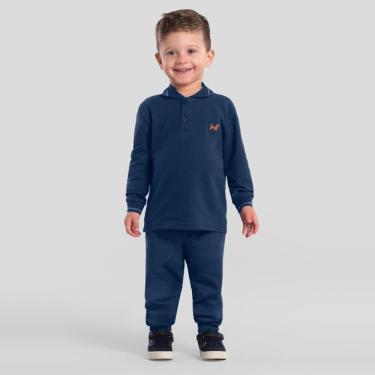Imagem de Calça infantil menino em tricoline Mundi