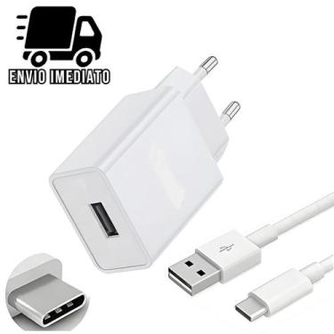 Imagem de Carregador Celular Tipo C USB Cabo Super Rapido 3.6A - Maxmídia