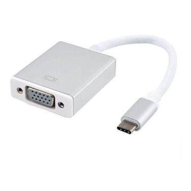 Imagem de Cabo Adaptador Conversor Usb 3.1 Tipo C X Vga Femea - FY