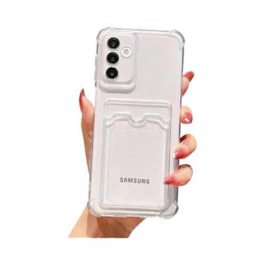 Imagem de Capa De Carteira Transparente Para Samsung Galaxy S25 S24 S23 S22 S21 