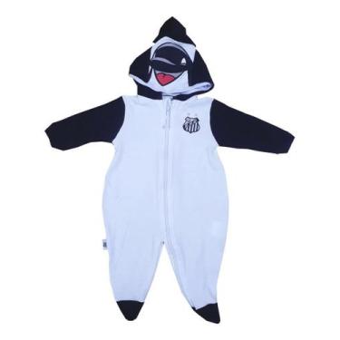Imagem de Macacão Bebê Santos Mascote com Gorro Oficial, M