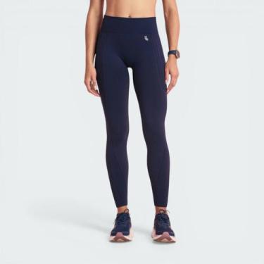 Imagem de Calça Legging Lupo Sport Max Feminina Tamanho:GCor:Azul+Marinho, G, Az