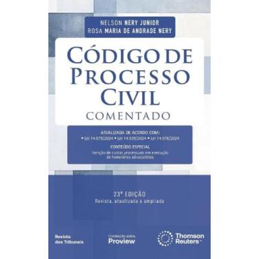 Imagem de Código de Processo Civil Comentado - 23ª Edição (2025) - RT - Revista 