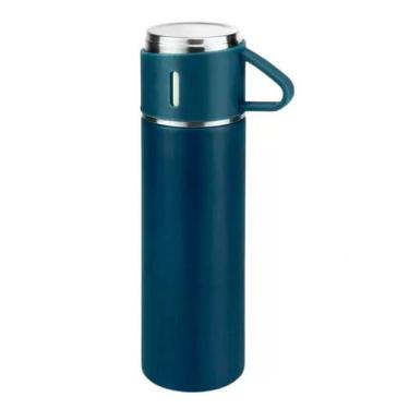 Imagem de Garrafa Isotérmica Inox 500ml SQ Garbo 12H Quente ou Gelado - SQ Impor