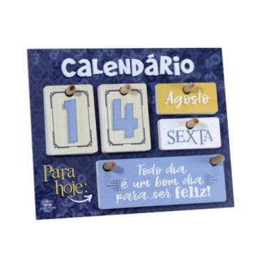 Imagem de Calendario Permanente De Mesa Para Hoje...todo Dia É - Zenir Presentes