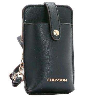 Imagem de Bolsa Transversal Feminina Chenson 3484305, UNICO, Preto