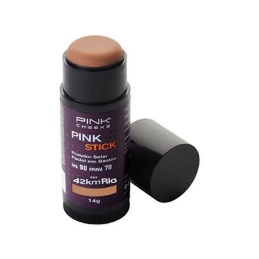 Imagem de Protetor Solar Facial Bastão Pink Stick FPS90 FPUVA70 Pink Cheeks Resi