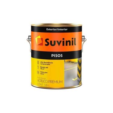 Imagem de Tinta Acrílica para Piso Fosco Cerâmica 3,6 Litros - Suvinil
