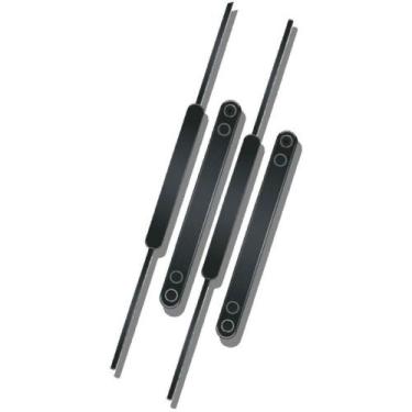 Imagem de Grampo Trilho Plastico Pequeno Preto - Carbrink