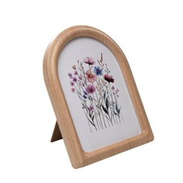 Imagem de Porta-Retrato Bellune 10cmx15cm Natural MDF Wolff