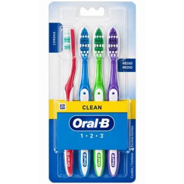 Imagem de Oral-B Clean Pack Família Média com Tampa 4 Unds