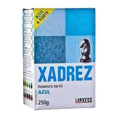 Imagem de Pó Xadrez Azul 250g para Argamassas e Pinturas