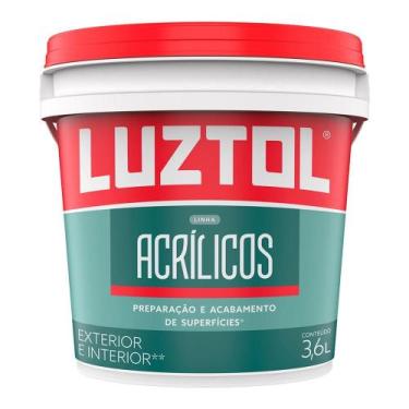 Imagem de Selador Acr Branco Fosco 3,6L Luztol