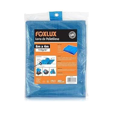 Imagem de Lona Polietileno Azul 8m x 4m 150mc FAMASTIL