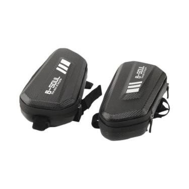 Imagem de Bolsa Lateral Rígida Impermeável Para Moto, Scooter E Bicicleta Elétri
