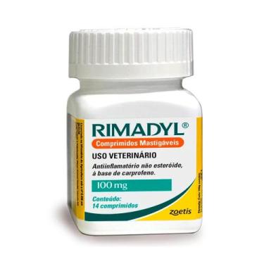 Imagem de Rimadyl 100mg Anti-inflamatorio 14 Comprimidos Zoetis
