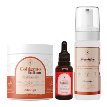 Imagem de Protocolo Ressecamento Íntimo Dita Cuja, 3 Produtos Hidratação Profund