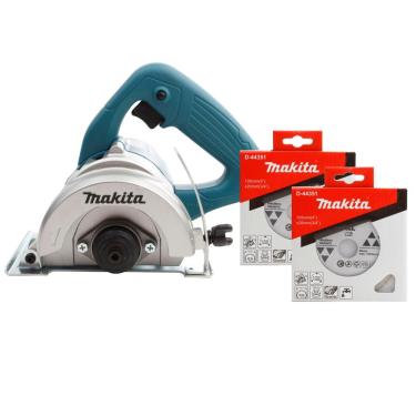 Imagem de Serra Mármore Makita 1300w com 2 discos Modelo 4100NH3ZX2