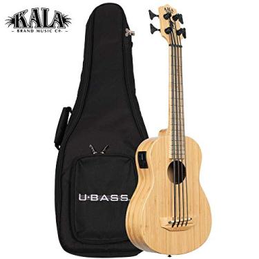 Imagem de Kala Brand Music Co., Ukulele de 4 cordas, direito, natural, Ubass BMB-FS
