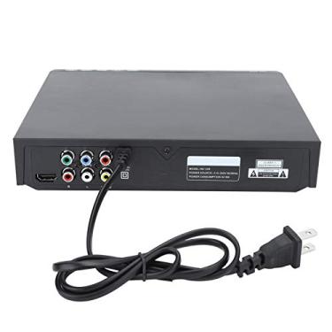 Imagem de Leitor de DVD portátil, HDMI para casa 1080p DVD CD Player Multimídia Digital DVD TV, suporta CD, CDR/CDRW, CD/SVCD, DVD, DIVX, MP3