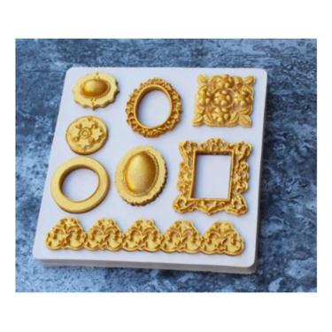 Imagem de Molde De Silicone Moldura