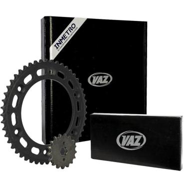 Imagem de Kit Relacao Preto Vaz Nxr150 Bros Mix 2010 2014 C/Retentor