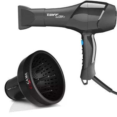Imagem de Kit - Secador De Cabelo Profissional Taiff New Smart 1700W 127V + Difusor De Ar Universal Gama