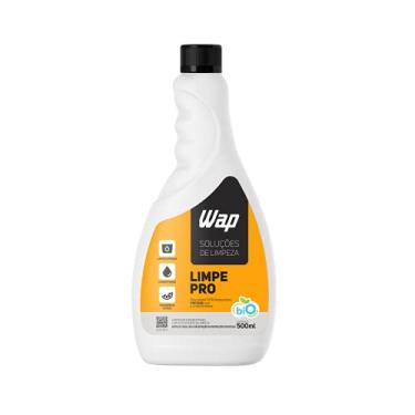 Imagem de WAP Detergente Concentrado para Limpeza Pesada de Pisos 500ML WAP LIMPE PRO, Branco e amarelo