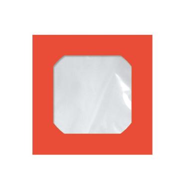 Imagem de Envelope saco c/janela p/CD vermelho Cmd104 125x125mm blister - com 25 unidade - Scrity