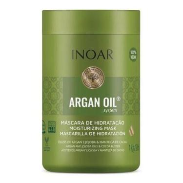 Imagem de Mascara Hidratante Inoar Argan Oil 1Kg