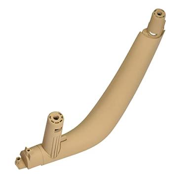 Imagem de Maçaneta interior suporte interno porta do passageiro apoio de braço acabamento para BMW X5 X6 F15 F16 2014-2018 (direita dianteira/traseira, bege)