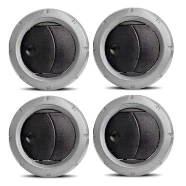 Imagem de Kit 4 Difusor Saída Ar Painel Renault Duster 2014 15