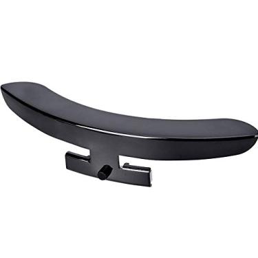 Imagem de Banjo apoio de braço, protetor de reparo de perna única preto outros acessórios de instrumentos de corda para o reparo do modelo retrô banjo e substituição dos velhos
