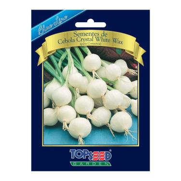 Imagem de Sementes Cebola Crystal White Wax Blue Line Topseed Garden