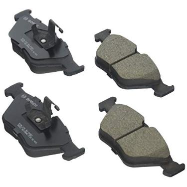 Imagem de BOSCH BC947 QuietCast Conjunto de pastilhas de freio a disco de cerâmica premium - compatível com BMW 525i, 528i; dianteiro